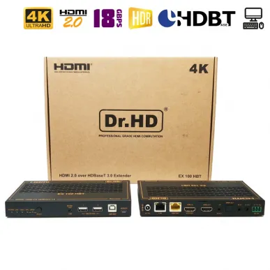 HDMI 2.0 удлинитель по UTP с HDBaseT / Dr.HD EX 100 HBT